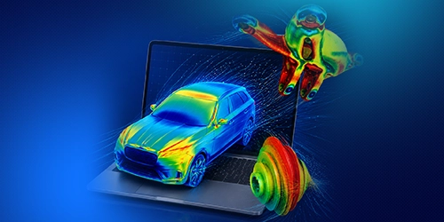 Accelerate Product Design with Ansys SimAI: Structures, CFD and Electromagnetics applications webinar banner
