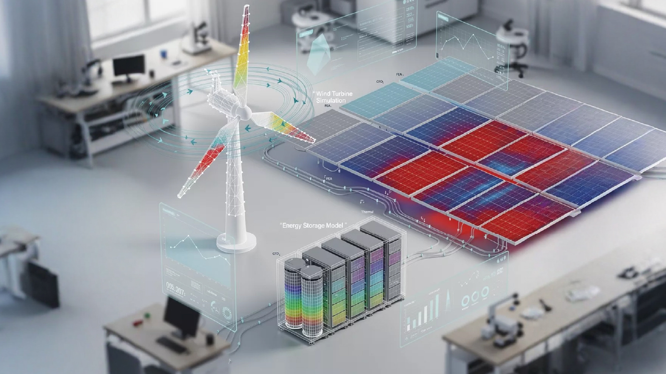 Energy industry simulation overview