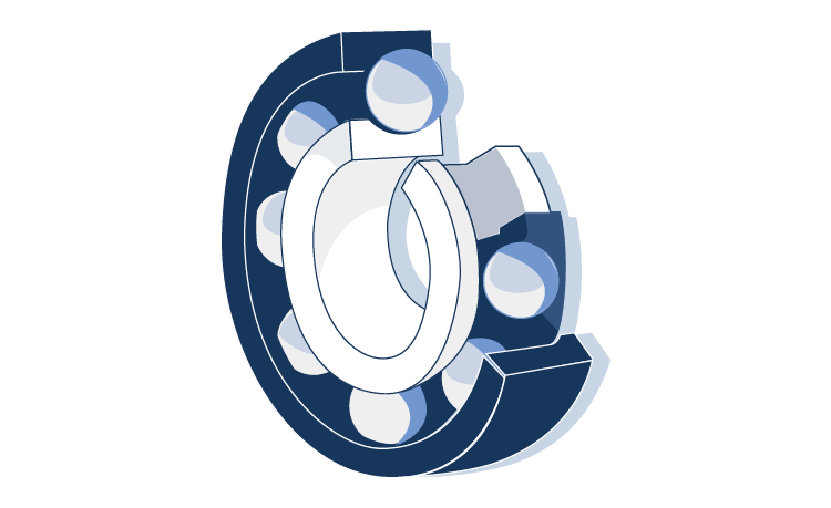 Rolling Bearing inside Ansys